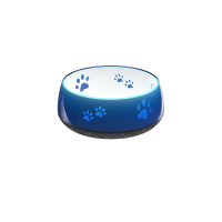 Futter- und Wassernapf aus Kunststoff - Dunkel Blau 450 ml